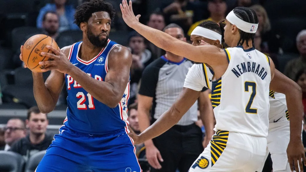 Joel Embiid, Sixers fall short vs. Pacers to begin trip