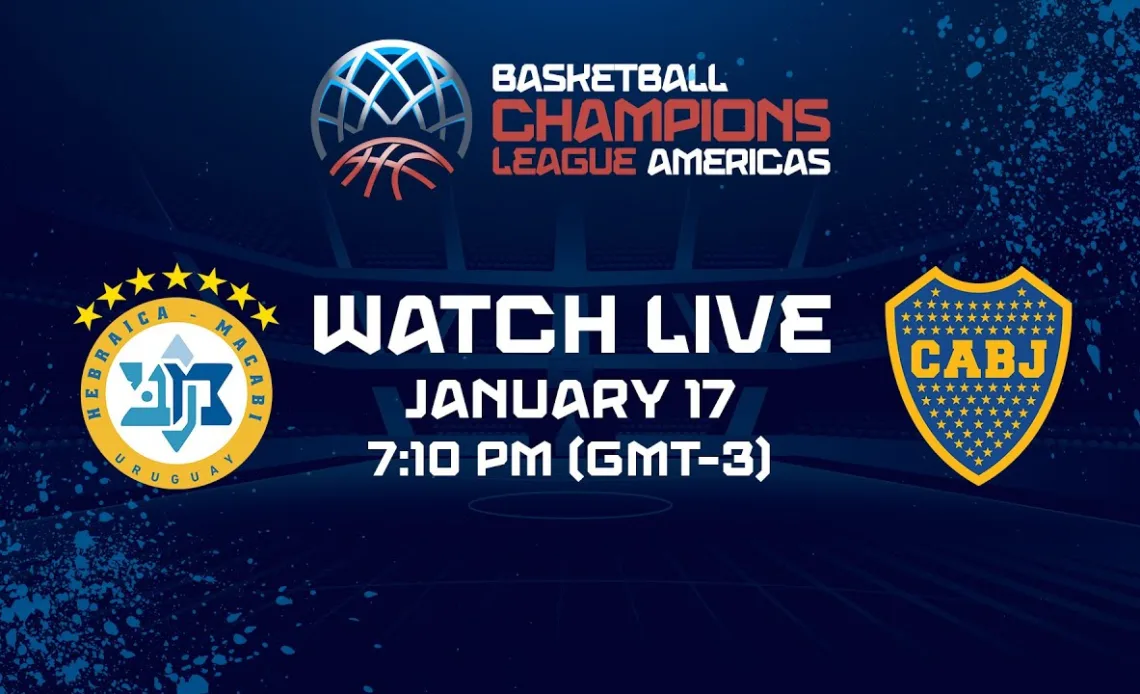 LIVE - Hebraica Macabi v Boca Jrs | BCL Americas 2023-24