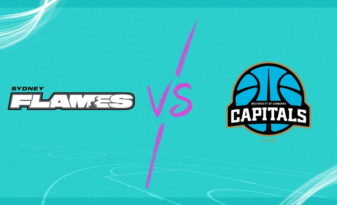 LIVE - Sydney Flames vs UC Capitals  | WNBL 2023/2024 Season