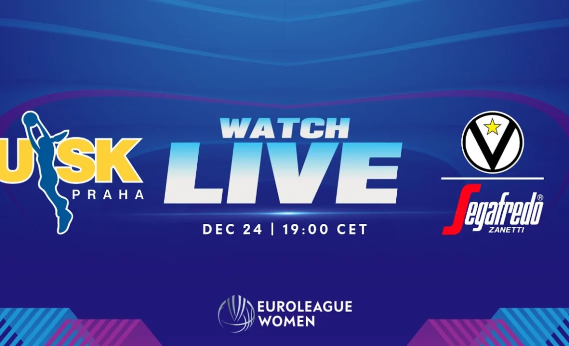 LIVE - ZVVZ USK Praha v Virtus Segafredo Bologna | EuroLeague Women 2023-24