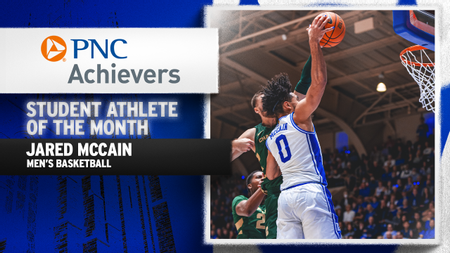 McCain Named PNC Achievers Athlete of the Month