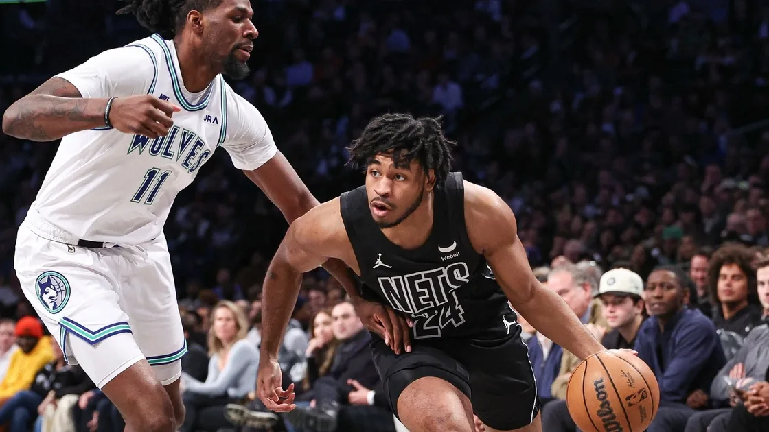 Mikal Bridges' missed free throws prove costly in Nets' 96-94 loss to Timberwolves