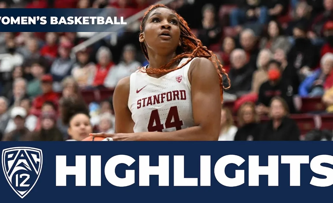 No. 8 Stanford vs. Washington Women's Basketball Highlights | 2023-24 Season