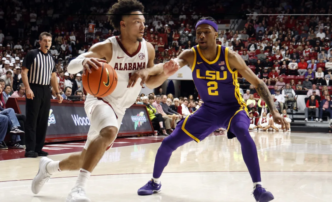 Stat leaders from Alabama’s dominating 109-88 win over LSU