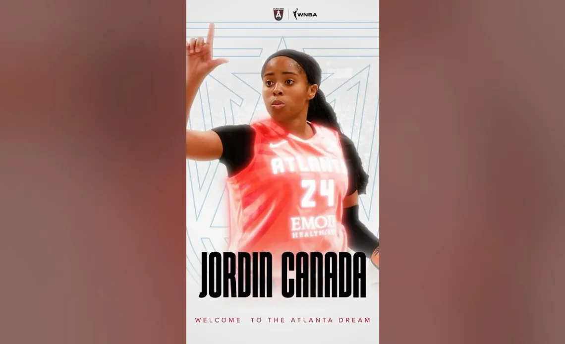 2x WNBA Champ Jordin Canada is bringing the heat to ATL! #atlantadream #wnba #freeagency