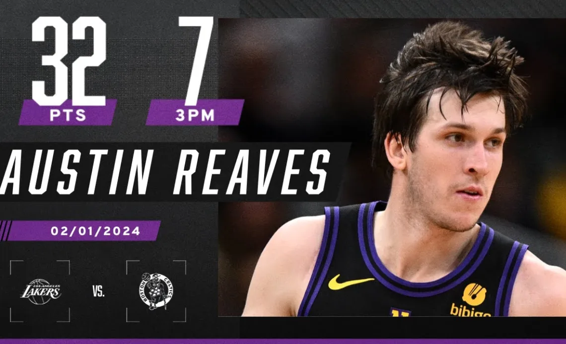 Austin Reaves DOMINATES For Lakers vs. Celtics without LeBron & AD 👏 | NBA on ESPN