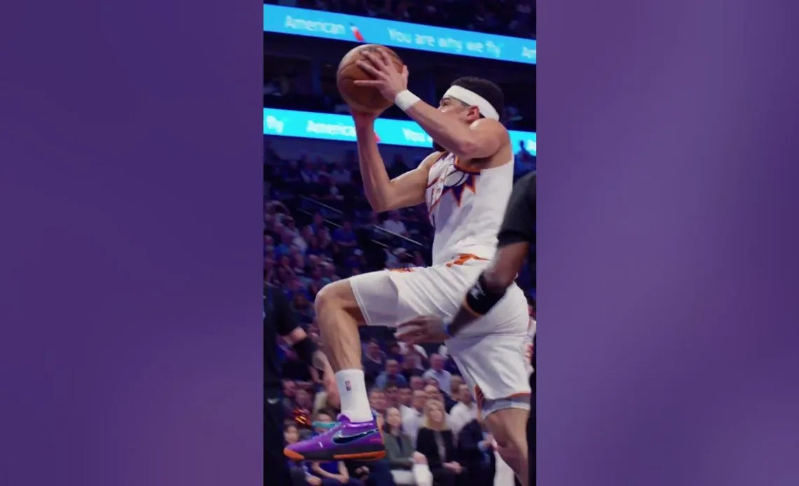 Book to the basket. He finished with 35. #shorts | Phoenix Suns