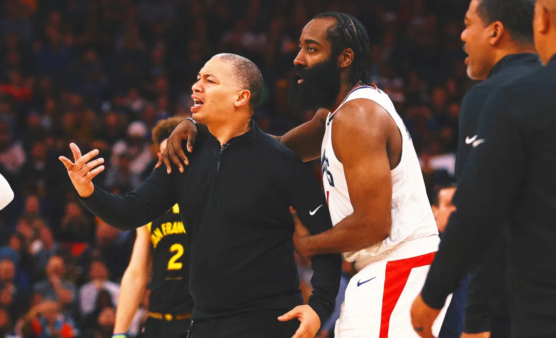 Clippers coach Tyronn Lue fined $35,000 for saying officials at Golden State were 'cheating'