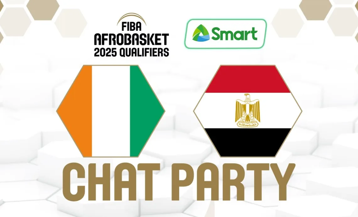 Cote d’Ivoire v Egypt – FIBA AfroBasket Qualifiers 2025 Chat Party ⚡🏀