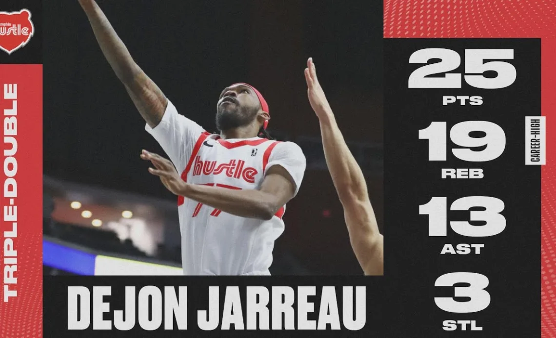 DeJon Jarreau Drops Stellar Triple-Double In Hustle Win Against Salt Lake City Stars!