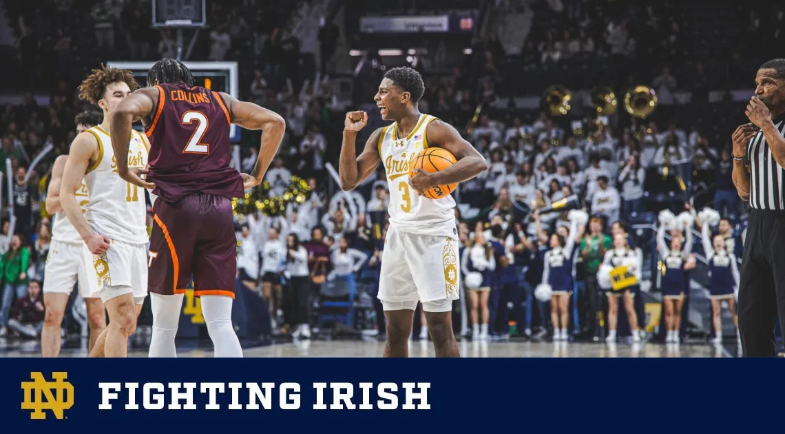 Irish Bounce Back With 74-66 Win Over Virginia Tech – Notre Dame Fighting Irish – Official Athletics Website