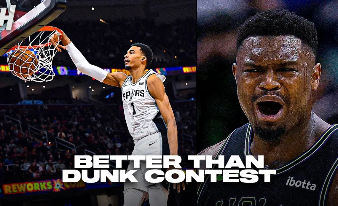 NBA "Better than the Dunk Contest!" MOMENTS 2024 🤯