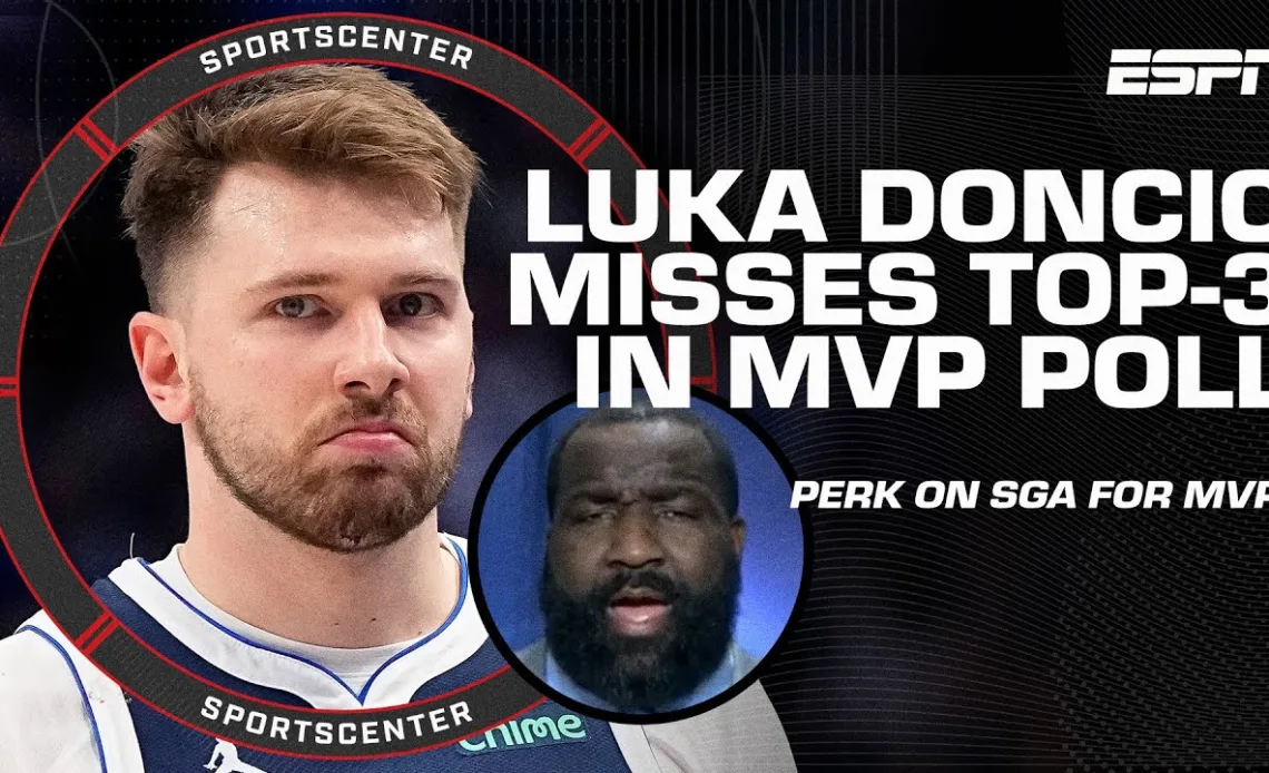 NO LOVE for Luka Doncic in Tim Bontemps' NBA MVP straw poll? + Perk's MVP favorite | SportsCenter