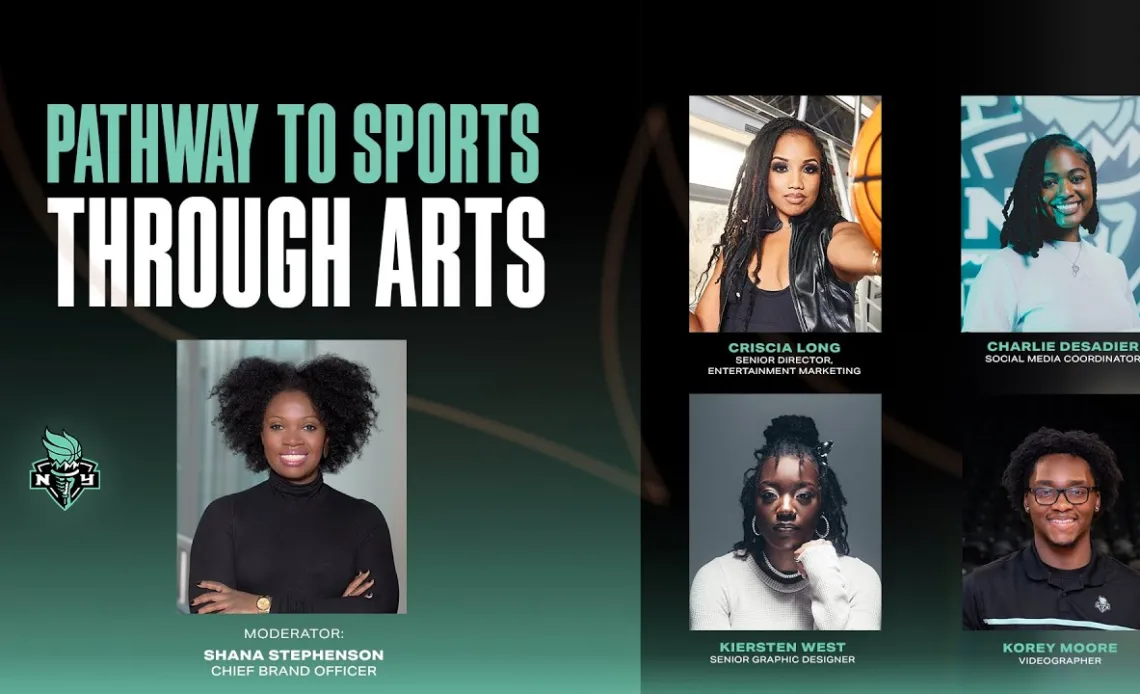 New York Liberty Black History Month Panel: Pathway to Sports Through the Arts