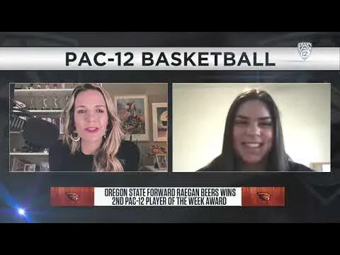 Raegan Beers joins Ashley Adamson to talk about Oregon State’s success