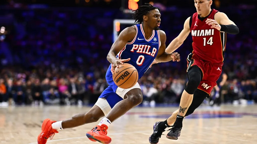 Sixers’ Tyrese Maxey gives update on his ankle after loss to Heat