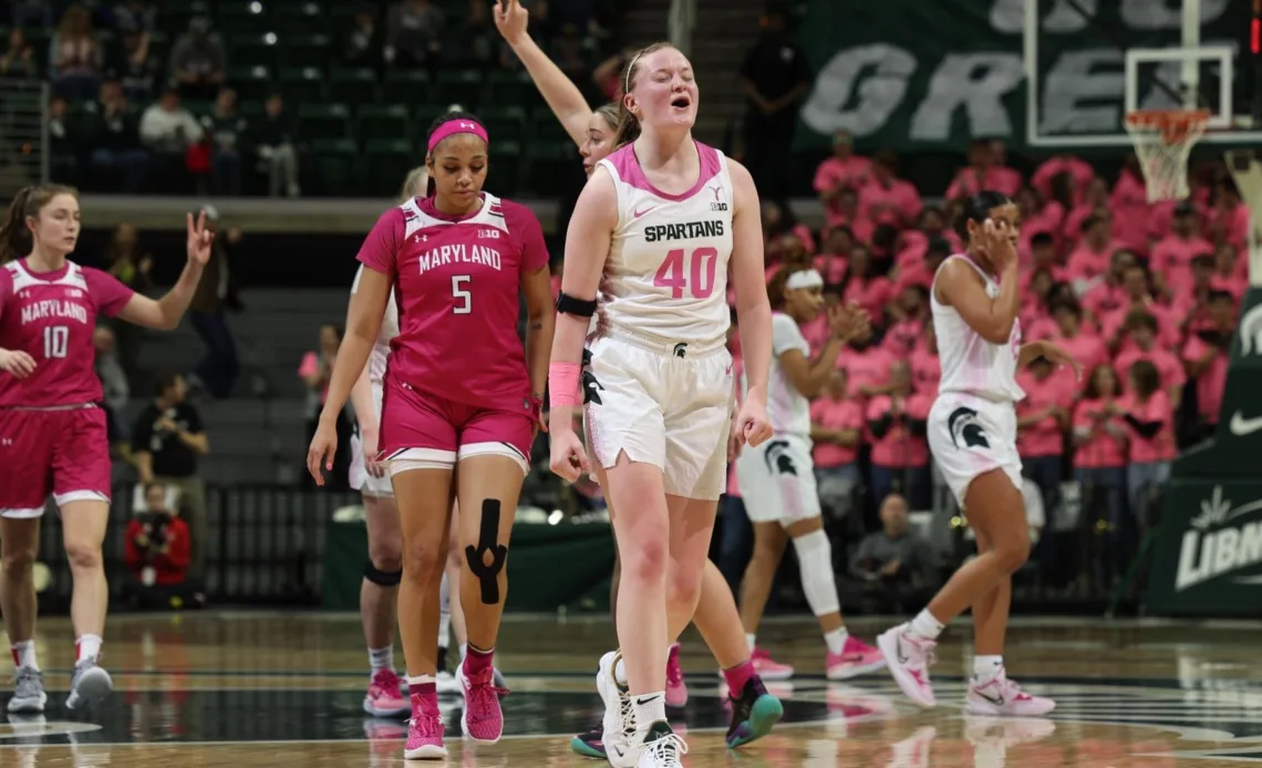 Spartan Women Face No. 5 Ohio State in Annual Pink Game