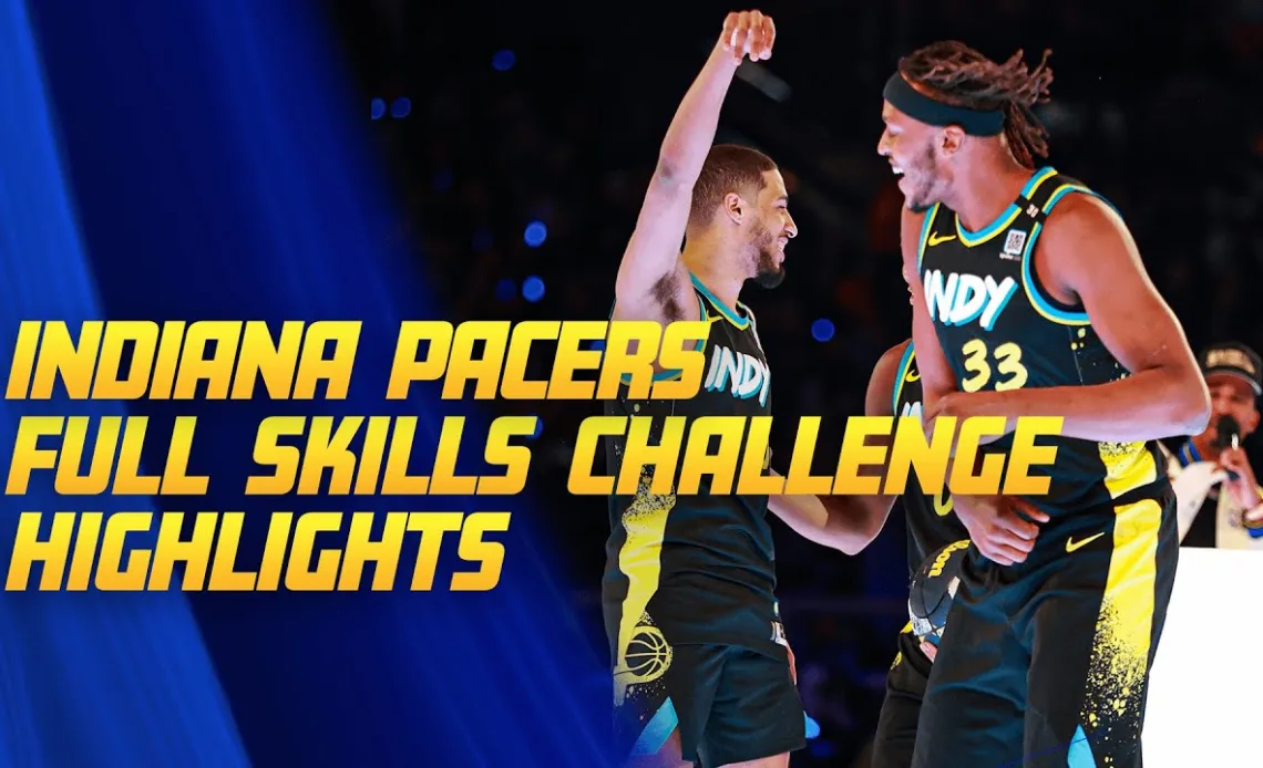 Team Pacers Win Skills Challenge at NBA All-Star Saturday Night