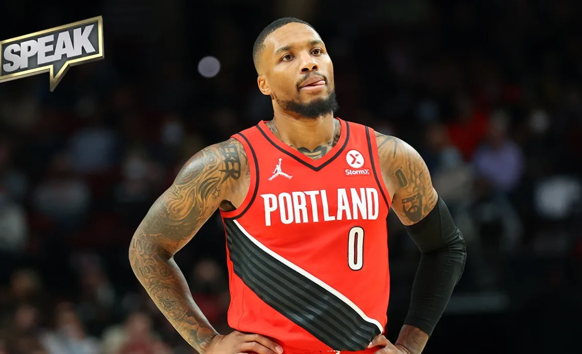 Blazers GM on Damian Lillard trade: ‘If it takes months, it takes months’ | SPEAK