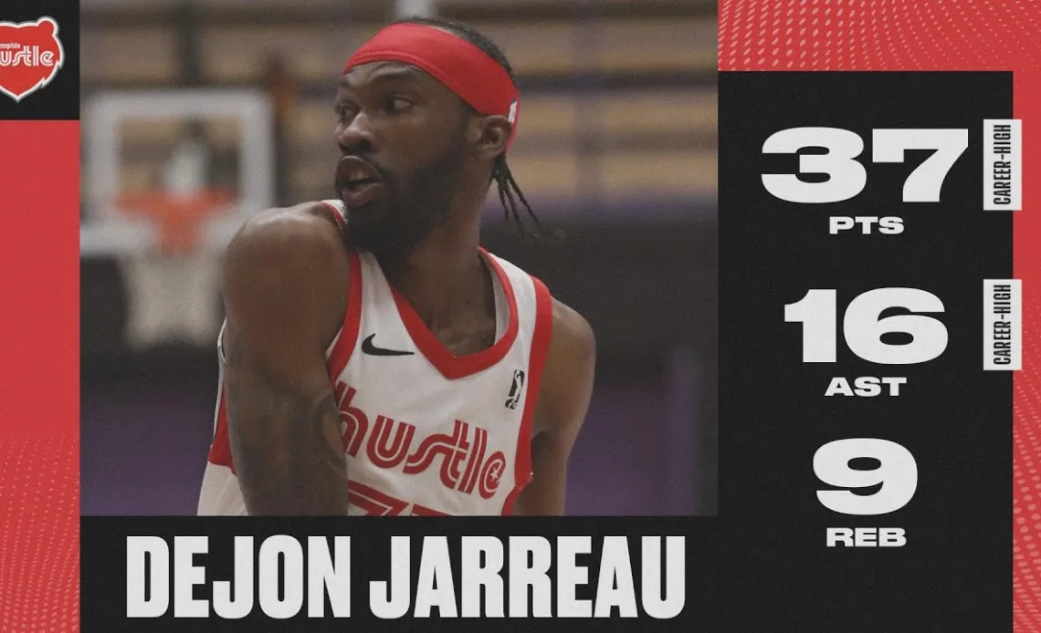 DeJon Jarreau EXPLODES For Career-High 37 PTS & 16 AST In Hustle Win