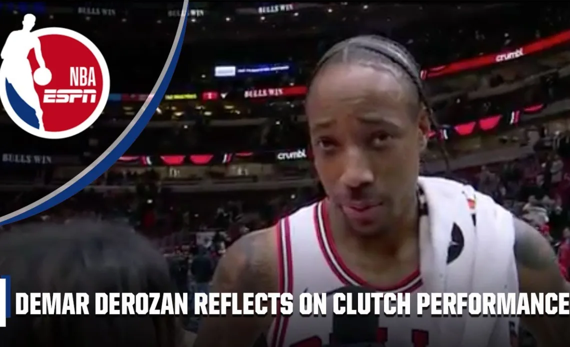 DeMar DeRozan on his AMAZING clutch-time performance 🗣️ 'We're RESILIENT!' | NBA on ESPN