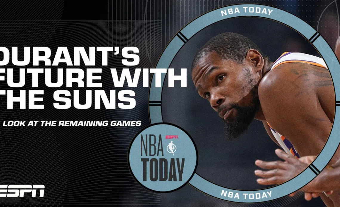 Durant's FUTURE with the Suns + A look at the TOUGH ROAD ahead 🛣️ | NBA Today