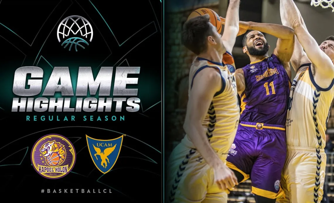 Hapoel Holon v UCAM Murcia | Gameday 6 | Highlights | #BasketballCL 2023-24