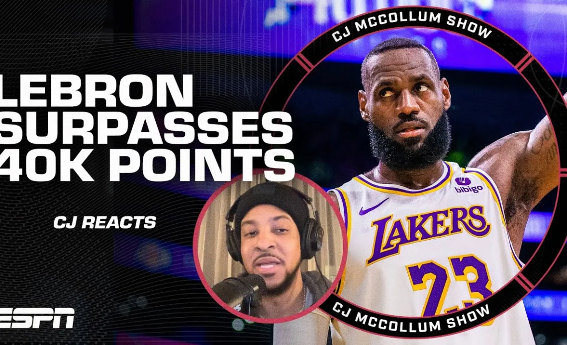 LeBron's 40K Milestone, NBA's Wild West Showdown & Future Icons | The CJ McCollum Show