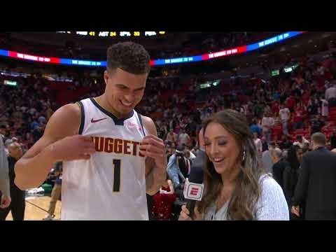 Michael Porter Jr. details scoring 25 in win vs. Heat: We're balanced! | NBA on ESPN