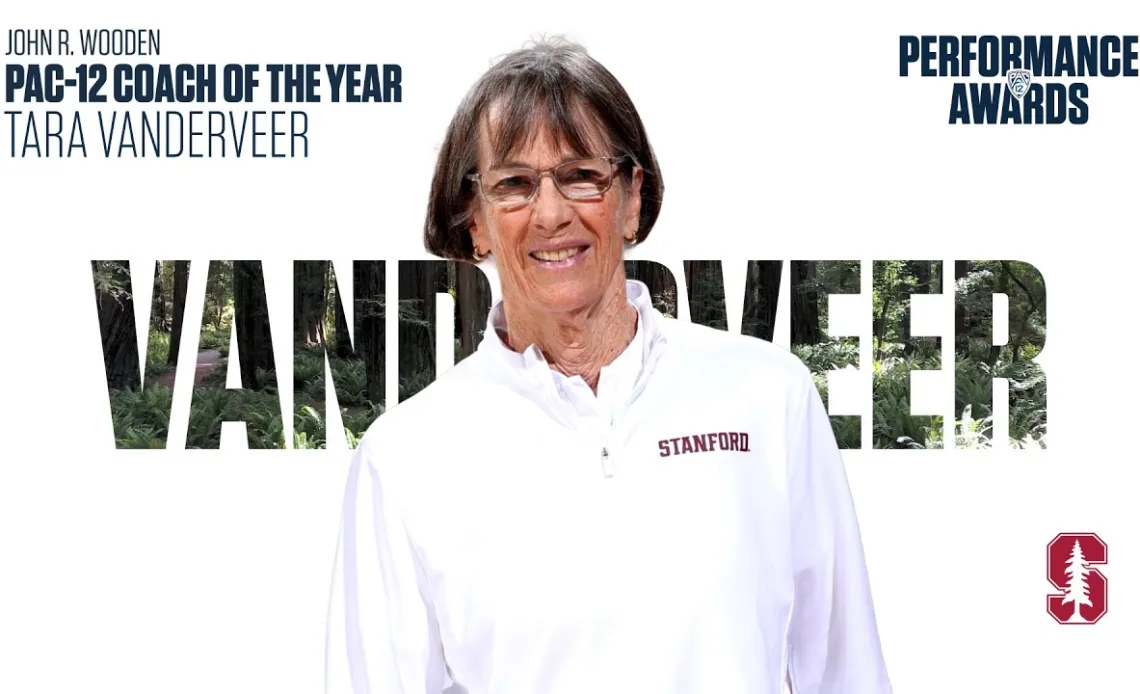 Stanford's Tara VanDerveer wins 18th John R. Wooden Pac-12 Coach of the Year