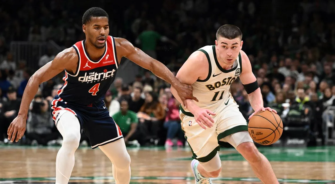 Boston Celtics Payton Pritchard sets career high against Washington Wizards