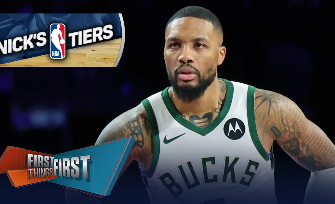 Bucks & Sixers 'trying to avoid disaster' in latest edition of Nick's NBA Tiers | First Things First