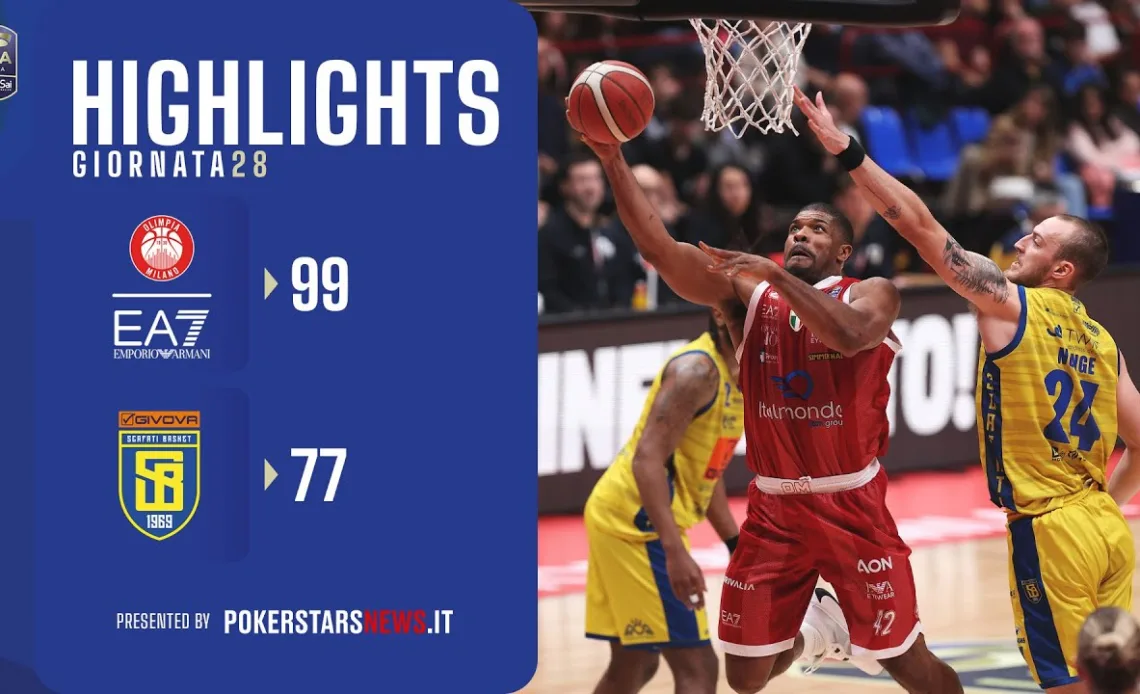 EA7 Emporio Armani Milano - Givova Scafati Basket | Serie A UnipolSai 2023/24