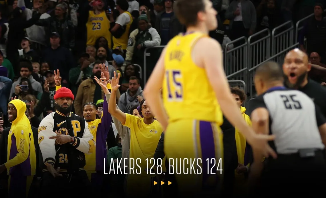 LAKERS @ BUCKS | LAKERS COMPLETE HUGE COMEBACK TO WIN 2OT THRILLER | MARCH 26, 2024