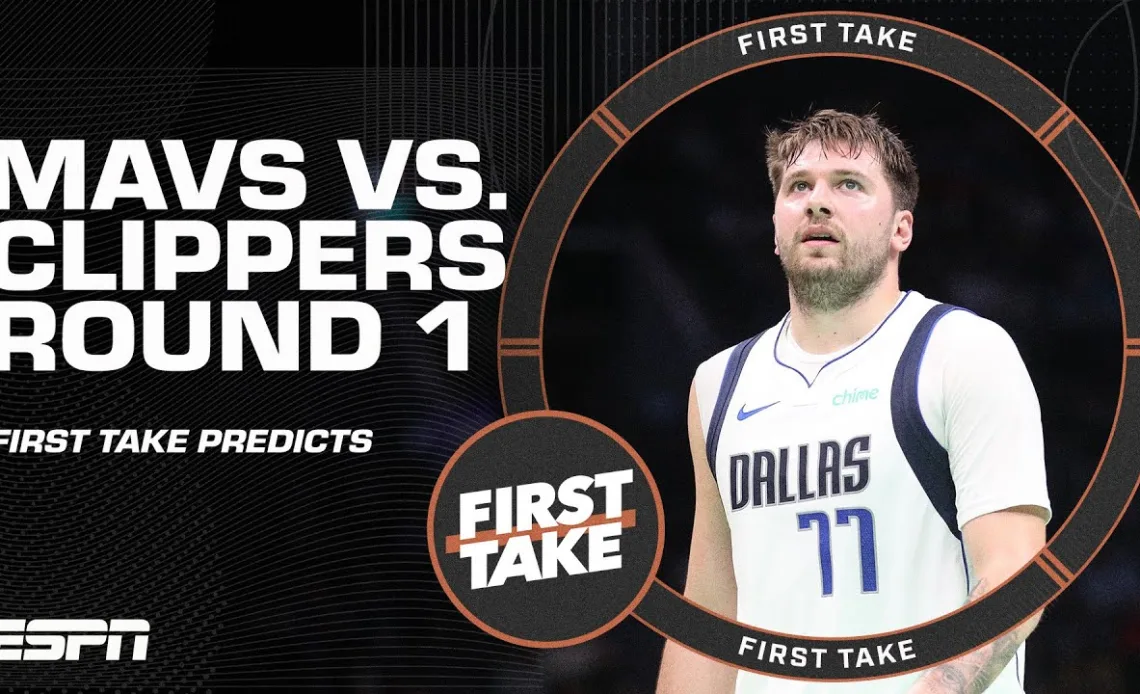 Will the Mavericks RHYTHM carry them over the Clippers in Round 1 of the Play-In? 👀 | First Take