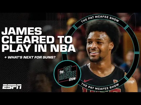 Bronny James gets medical clearance to play in NBA + What’s next for Suns? | The Pat McAfee Show