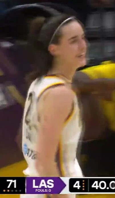 Caitlin Clark with an Absolute Dagger at Sparks ‼️ | Indiana Fever