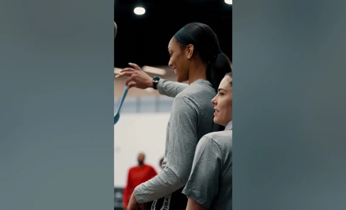 Content we didn't know we needed...A'ja with a 🥄