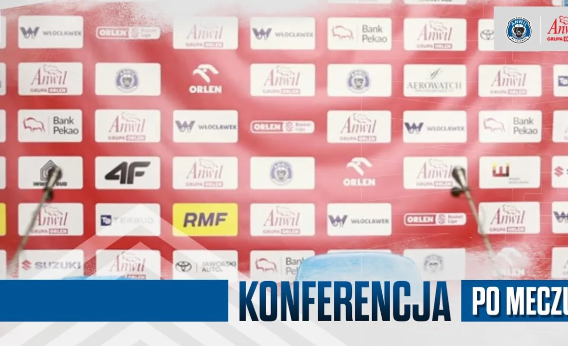 G#5 ćwierćfinału | Anwil Włocławek - PGE Spójnia Stargard | Konferencja prasowa