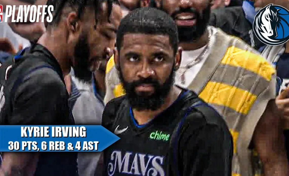 Kyrie's HUGE second half leads Mavs to Western Conference Semis | NBA on ESPN