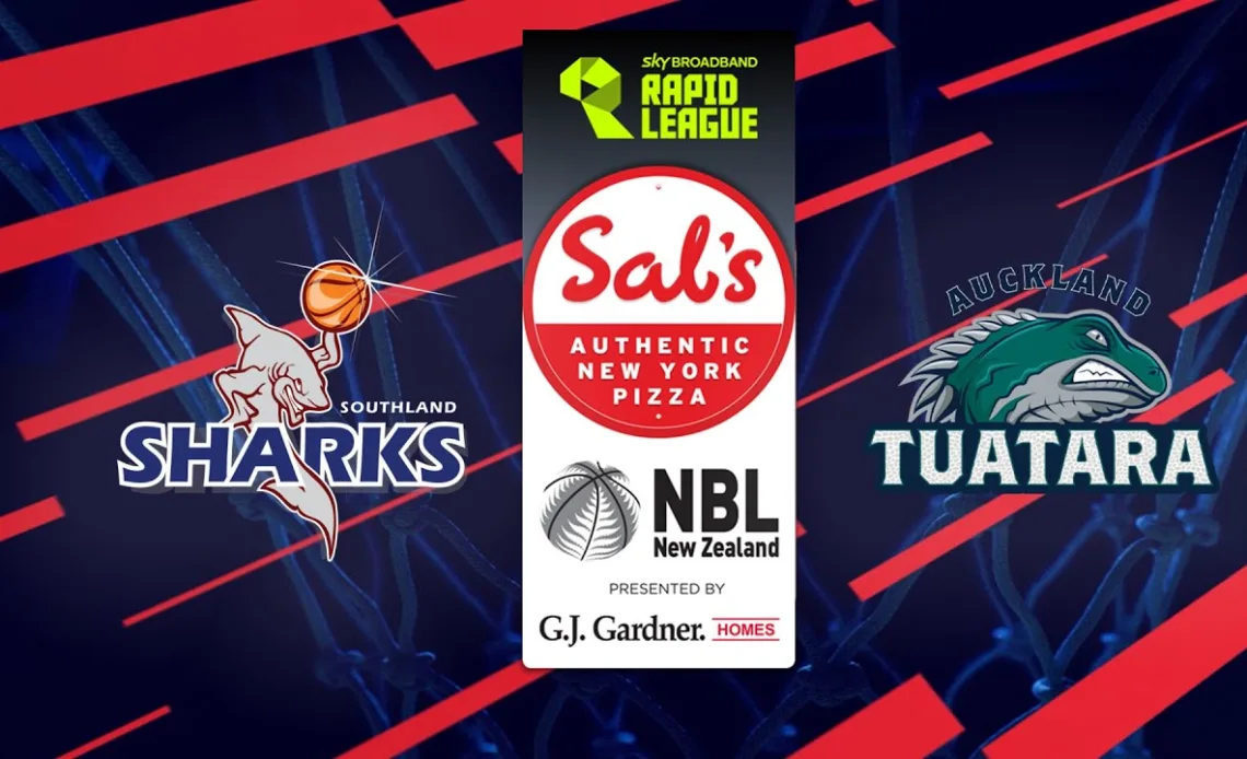 LIVE - Southland Sharks v Auckland Tuatara |  @SalsNBL  2024