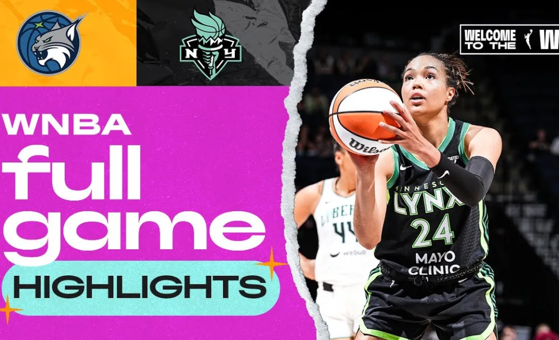 New York Liberty vs Minnesota Lynx | FULL GAME HIGHLIGHTS | May 25, 2024