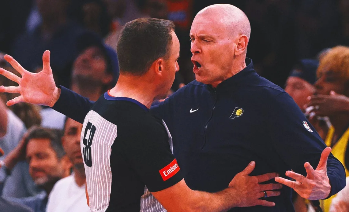 Pacers reportedly send complaint over 78 calls after Game 2 loss to Knicks