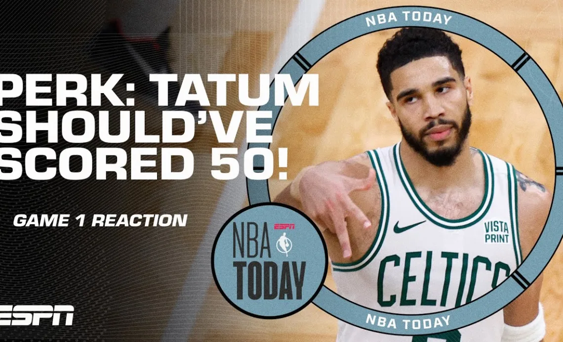 Perk says he’s hard on Jayson Tatum because of a ‘pattern of behavior’ | NBA Today