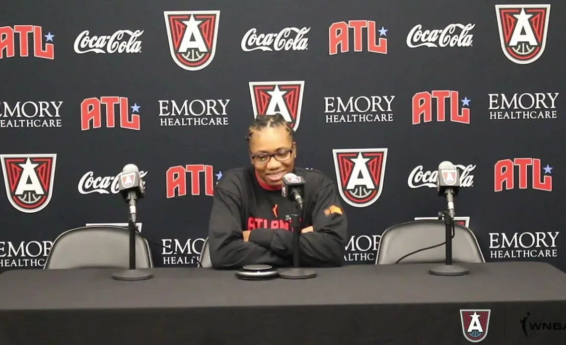 Tanisha Wright Pregame Press Conference (4/5)