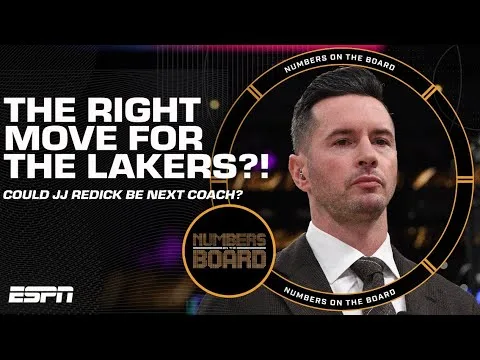 Would JJ Redick coaching the Lakers be the right move? | Numbers on the Boardjj redick