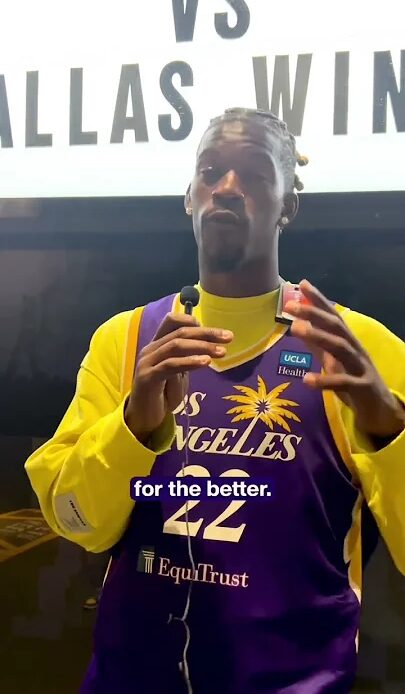 LA Sparks Basketball | Jimmy Butler Shoutout