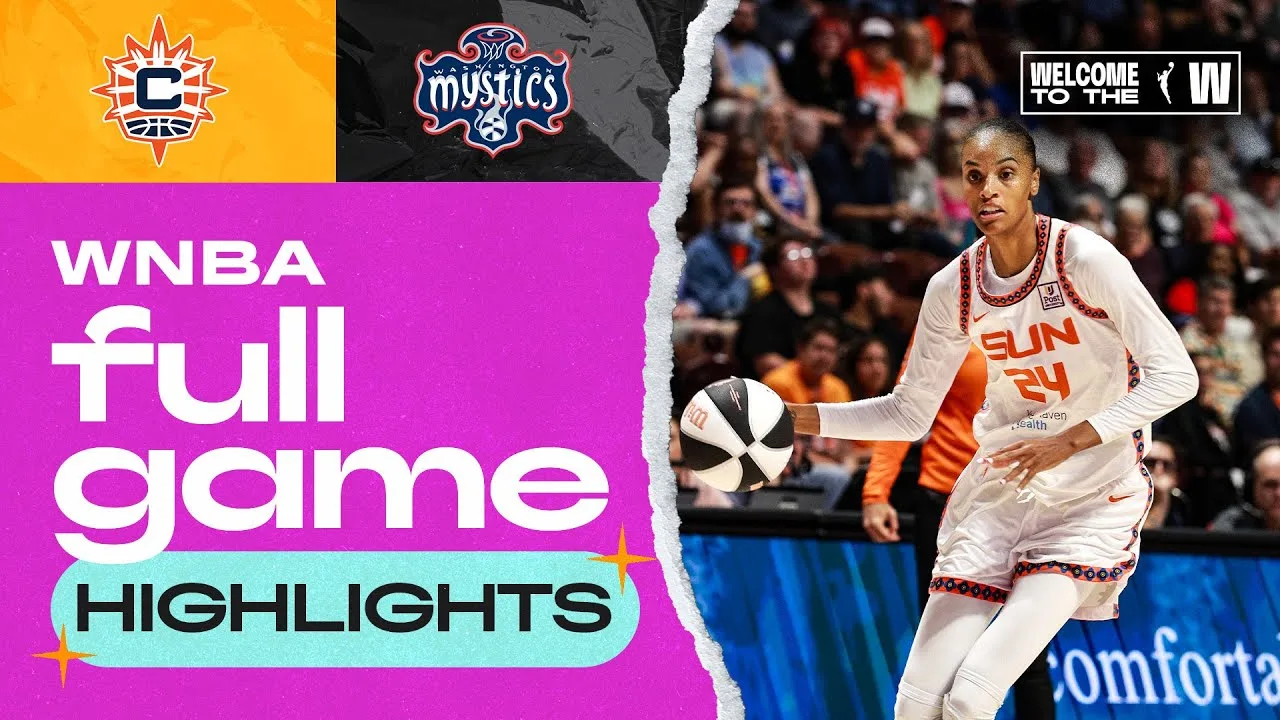 Washington Mystics vs. Connecticut Sun | FULL GAME HIGHLIGHTS | June 4, 2024