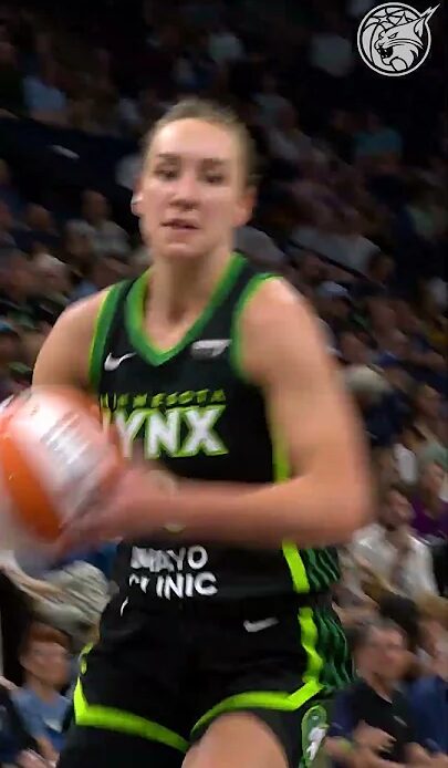 she a dog. and she should be in Phoenix for All-Star. VOTE IN WNBA APP. #minnesota #lynx #wnba